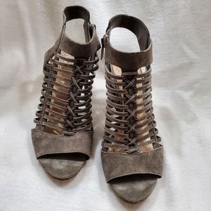 Vince Camuto  Edgy Caged Wedge Sandals